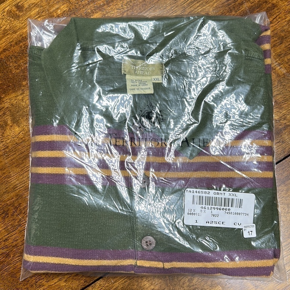 The Territory Ahead XXL shirt short sleeve NWT 💯 cotton